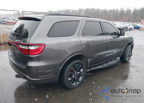 2018 Dodge Durango Gt Awd из США, поврежденный, VIN 1C4RDJDG0JC261797